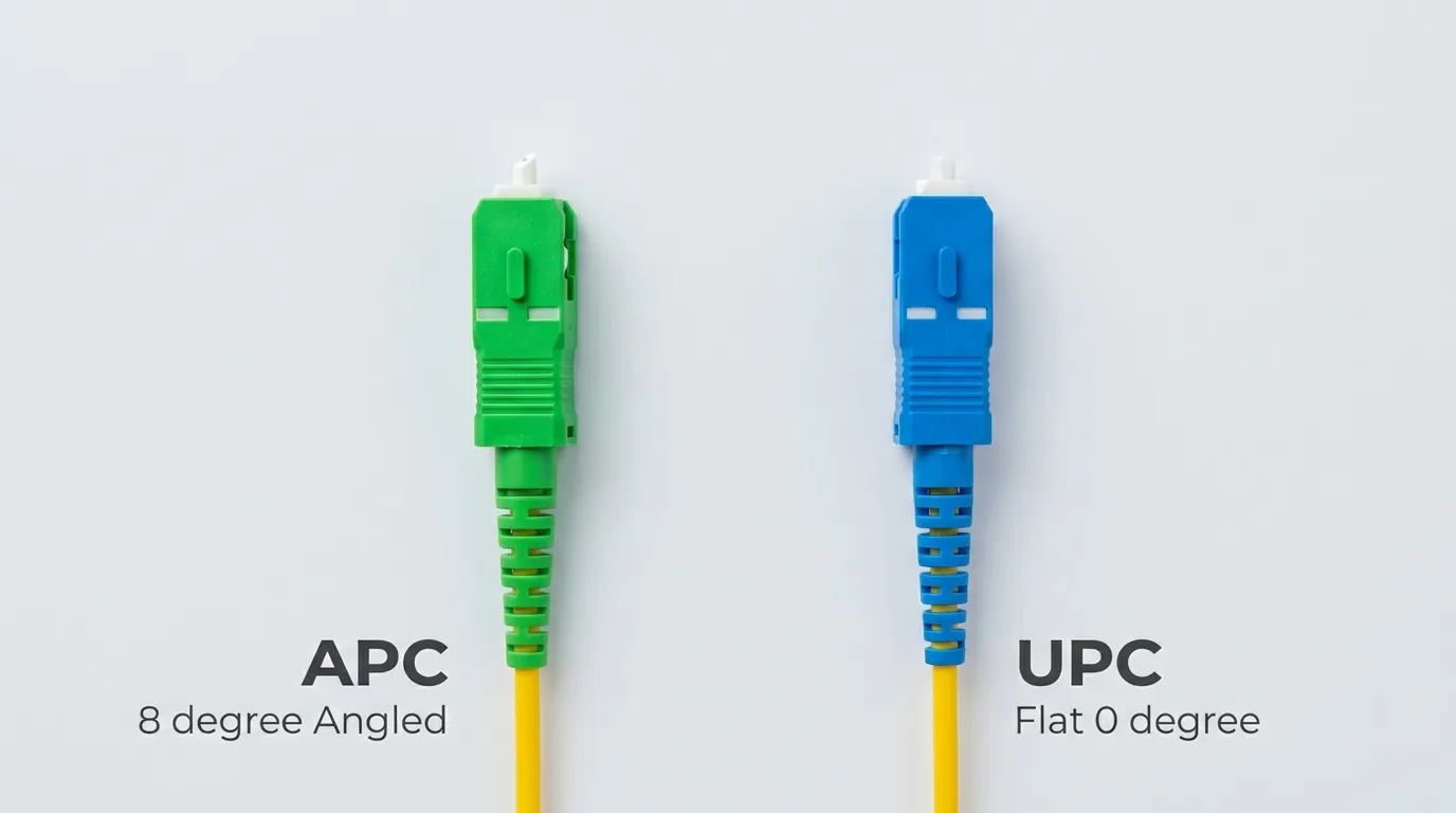 APC vs UPC: Fiber Connector Polish Explained