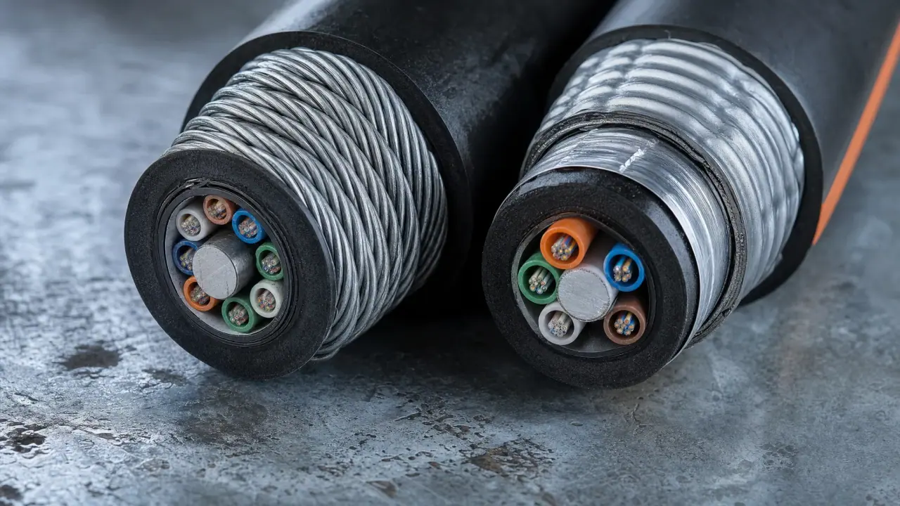 Steel Wire Armored vs Double Armored Cable