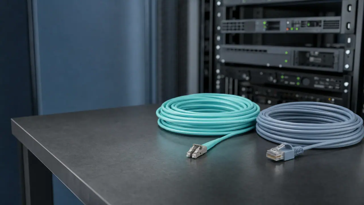 Fiber vs Cat6 for Enterprise Networks