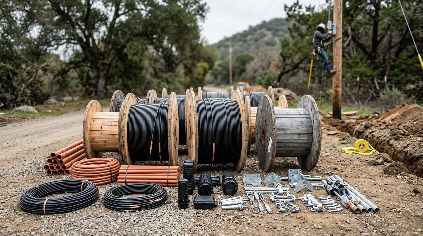 OSP Project BOM: Fiber Build Checklist