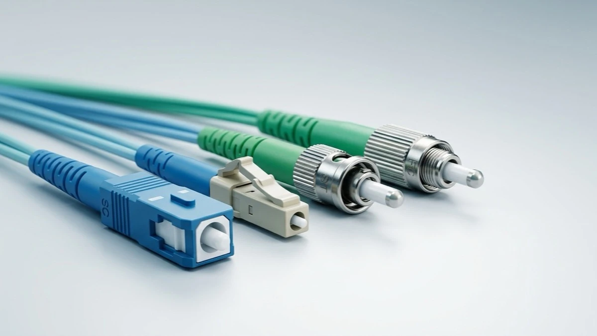 Fibre Optic Connector Types: SC, LC, ST & FC